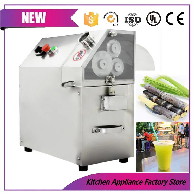 CE approved electric sugar cane juicer machine/sugar cane crushing mill