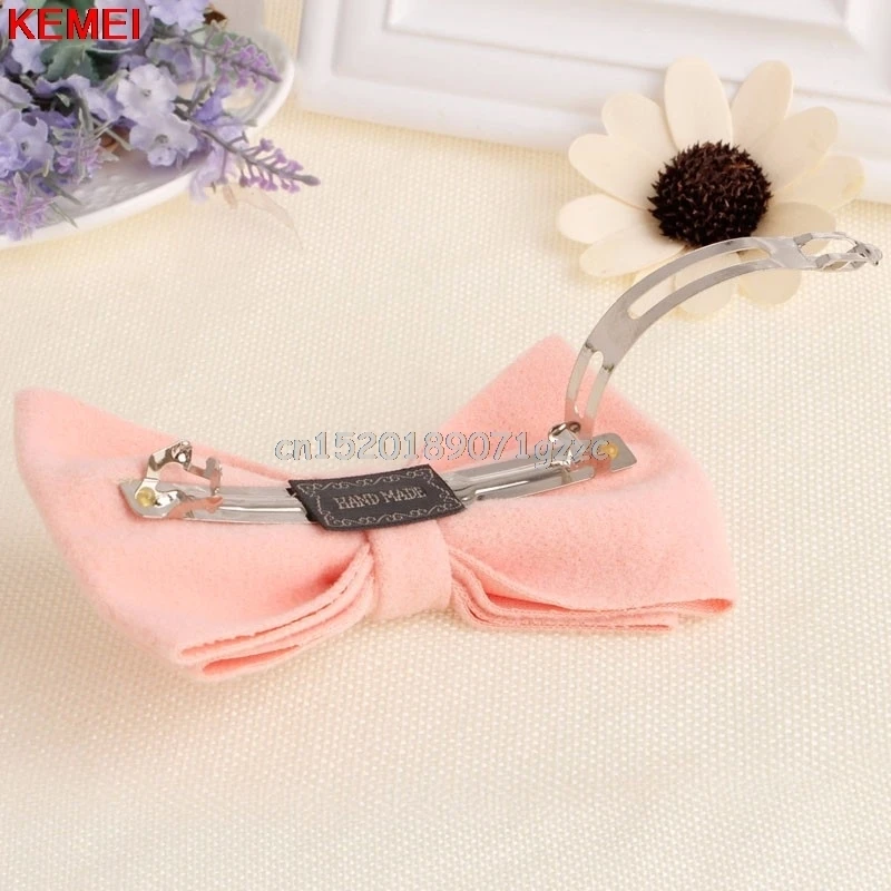 Korean Style Women Large Bow Bowknot Ponytail Holder Hair Clip Barrette #H027#