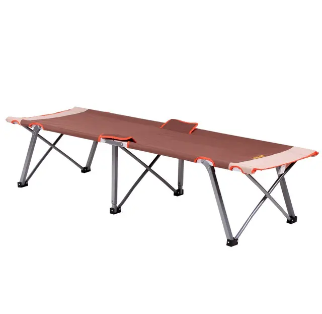 Cheap HIMALAYA Folding Bed Camp Bed Aluminum Alloy Fold Furniture Bed Portable Outdoor for Camping & Hiking , Traveling by car