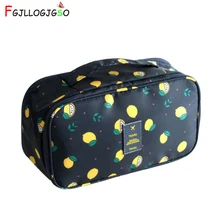 FGJLLOGJGSO Women Travel Toiletry Wash Bra Underwear Make Up Makeup Case Cosmetic Bag Organizer Beautician large Necessary Trip