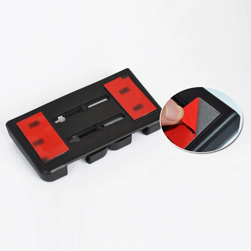 Car Storage Pouch Bag Phone Box Holder Pocket Organizer Black Red