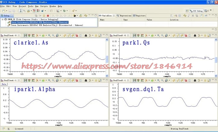 DRV8301 Высокая мощность бесщеточный DC BLDC Постоянный Магнит Синхронный привод плата управления PMSM