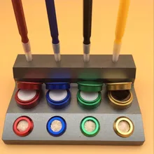 Литое масло чашки стенд часовщиков инструмент с 4 контейнерами