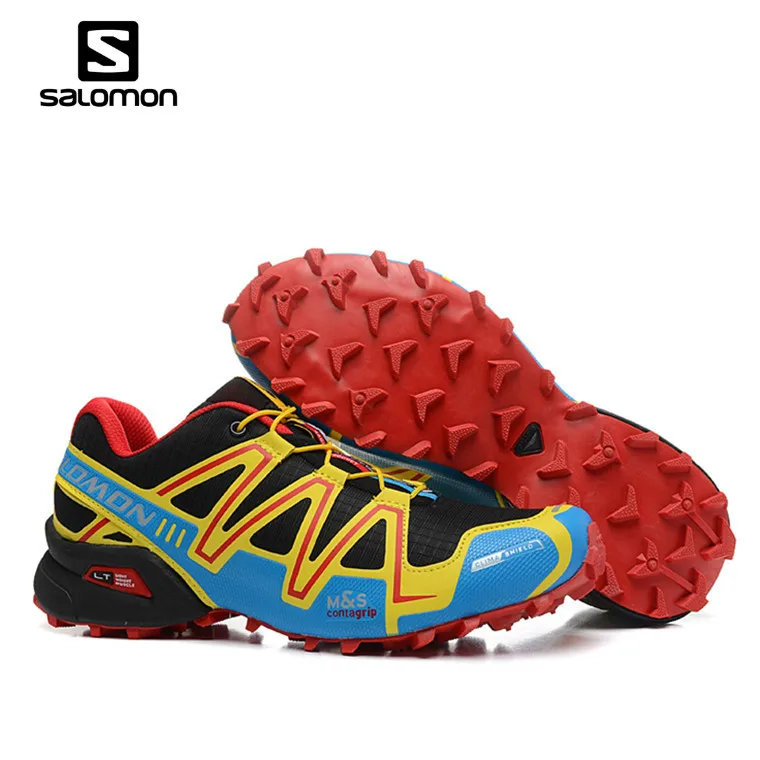 Новый оригинальный Salomon speed Cross 4 CS кросс-кантри мужские беговые кроссовки Уличная обувь, кроссовки беговые кроссовки speed Cross 4 Размер 40-46