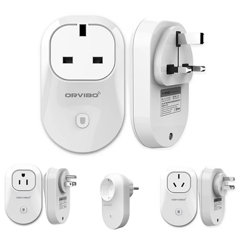 

Smart home WiFi Internet Socket Phone EU US AU 10A Electrical Sockets Remote Control Smart Power Plug for smart phone Android AA