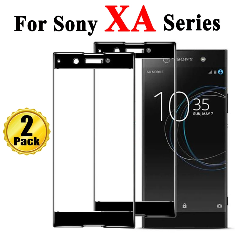 

Tempered glass on for sony xperia xa1 ultra protective xa plus xa2 screen protector tremp ax ax1 ax2 x a 1 2 xaultra soni glas