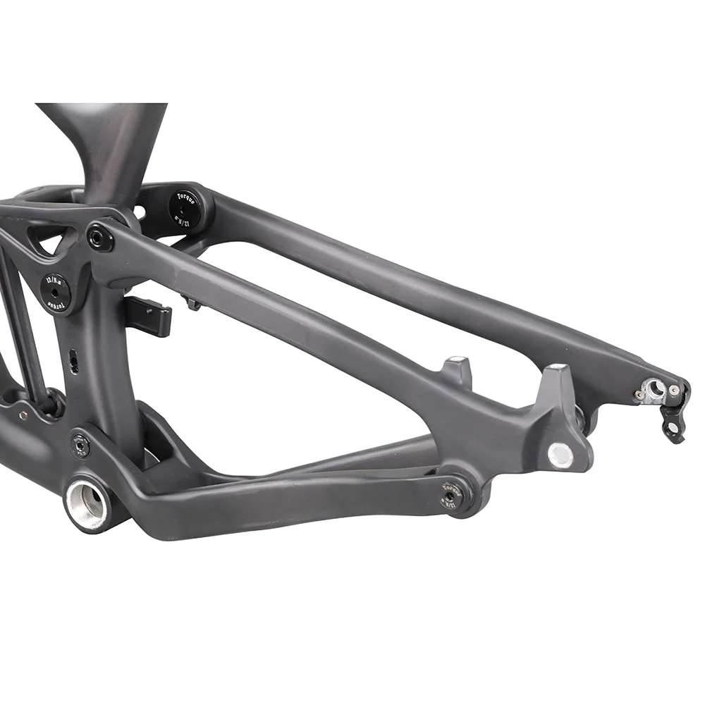 ICANBikes карбоновая 27,5 er plus рама для горного велосипеда с полной подвеской 120 мм рама для велосипеда с шиной 2,3/3,0''