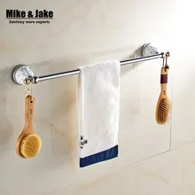 (60 см) singletowel бар, держатель для полотенец, твердая латунь Сделано, хром закончил, банные принадлежности, для ванной Аксессуары ванной полотенце MC67210