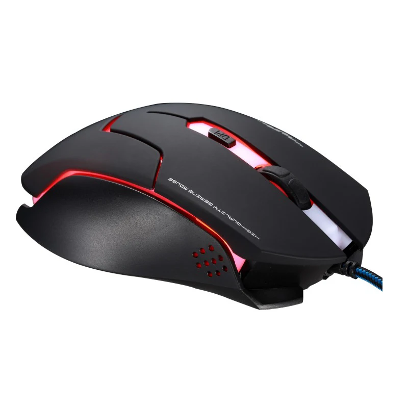  USB Optical Wired Gaming Mouse Mice For Computer PC Laptop Pro Gamer Mouse Dota 2/ LOL black/ white