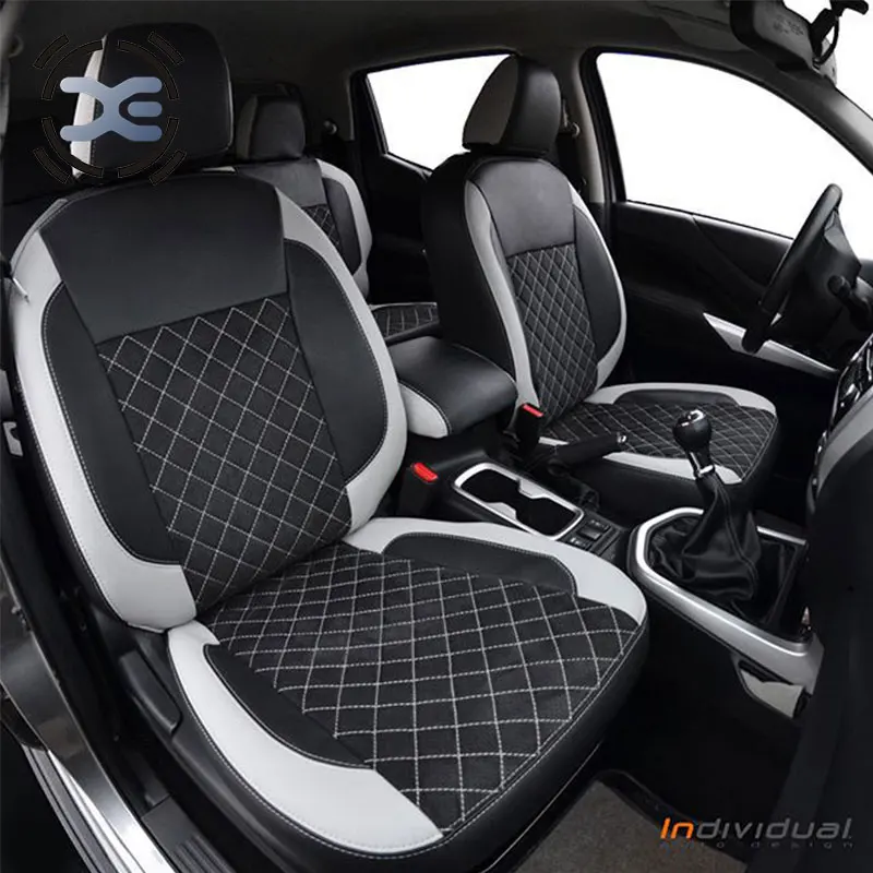 

2 Seats Front Artificial Leather Seat Cove Universal Fit Mos Protects Seats From Wear Automobiles Interior Accessories A134