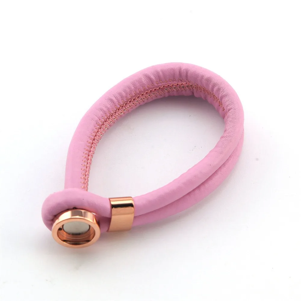 Somsoar joyería Cambio de cuero urdimbre oveja pulsera sin 12mm cristal imán moneda para el regalo del día de madre 10 unids/lote Somsoar joyería Cambio de cuero urdimbre oveja pulsera sin 12mm cristal imán moneda para el regalo del día de madre 10 unids/lote