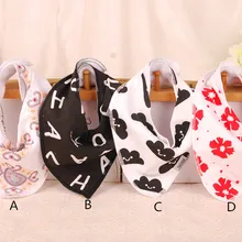 Английский письмо+ цветок в черном и красном цветах/бандана нагрудники принцесса девушка/4 шт./компл