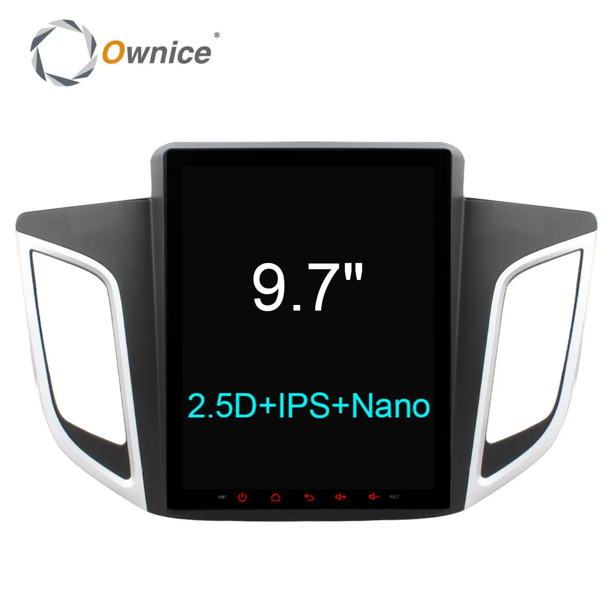 Автомобильный DVD-плеер Ownice C600 Восьмиядерный процессор экран 9 7 дюйма Android 6 0 для