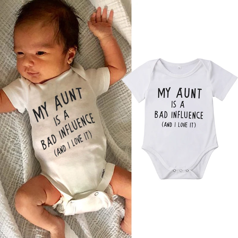 Cotton Newborn Baby Boy Girl Romper Bodysuit Jumpsuit Clothes Outfits Summer