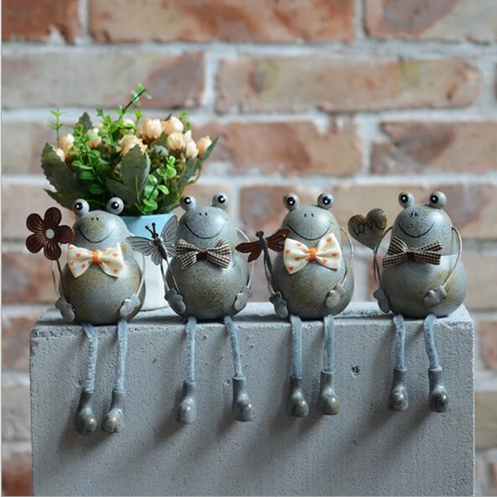 

Collection Frog for Garden Indoor Decor Home Decoration Figurine Garden Indoor Statue Model Garden Bonsai Figure Model