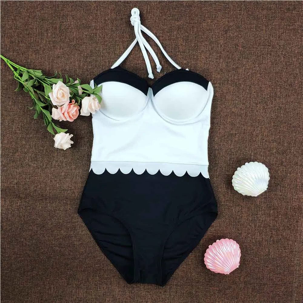 Сексуальный цельный купальник Maillot De Bain Femme женский Монокини Купальный костюм для