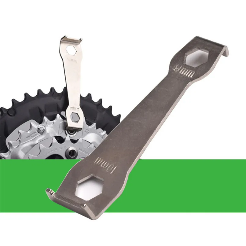 Bicycle Bike Wrench Crankset Bolt Fixed Wrench Repair Tool MTB Chain Wheel Tool Wrench Herramientas 40DC43