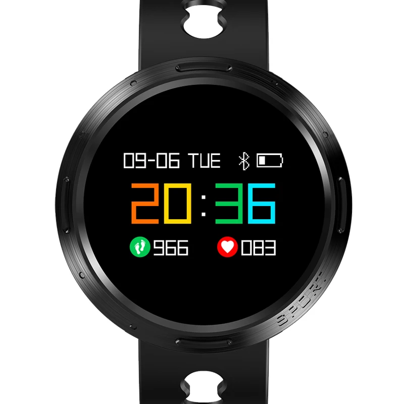 Digital Watches Watches Bangwei New Men Smart Sport Watch Women Led Clock Blood Pressure Heart Rate Monitor Fitness Pedometer Bluetooth Smart Bracelet