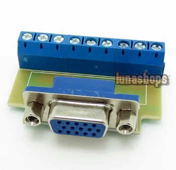 

LN003815 Solderless Welding Free 9 pins VGA Female Module With ID-Bit plug DIY Adapter
