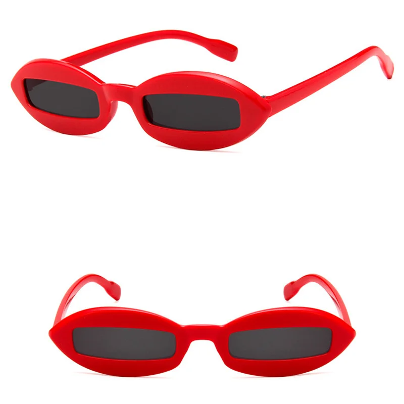 Fashion Design Women Sunglasses Small Oval Frame Sun Glasses Unique
