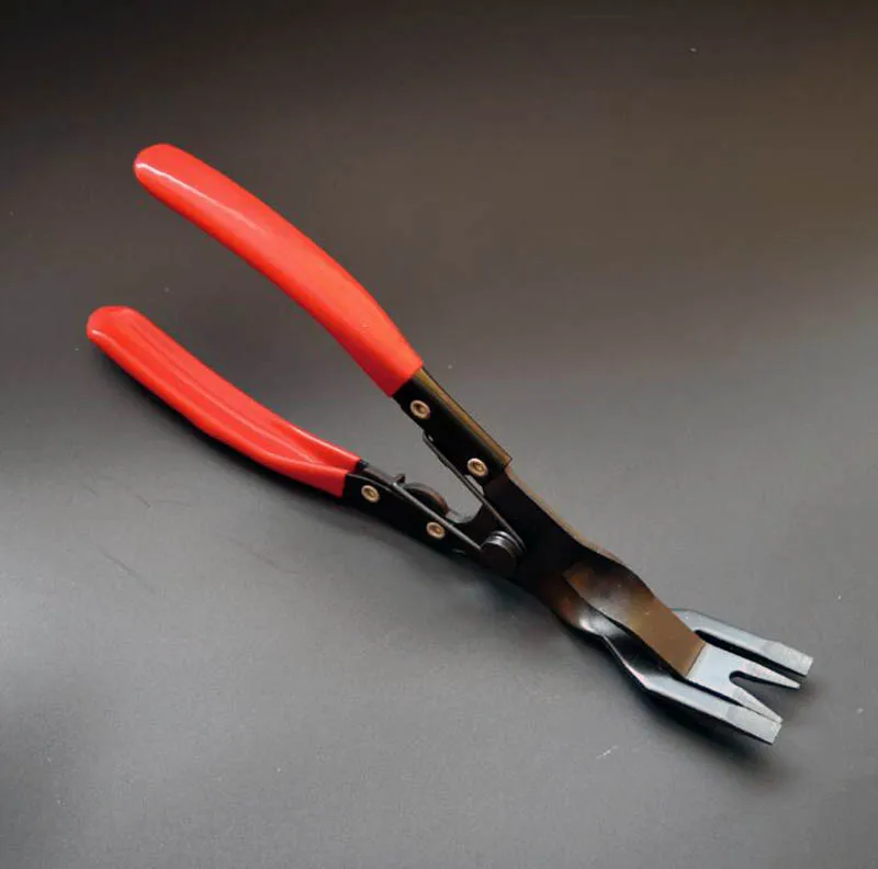 Clip extracción alicates pinzas para clips remover herramientas de mantenimiento del automóvil