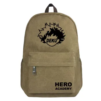 

New Anime Boku No Hero Academia Cartoon Backpack My Hero Academia Izuku Midoriya Rucksack Laptop Shoulder Bags Student Schoolbag