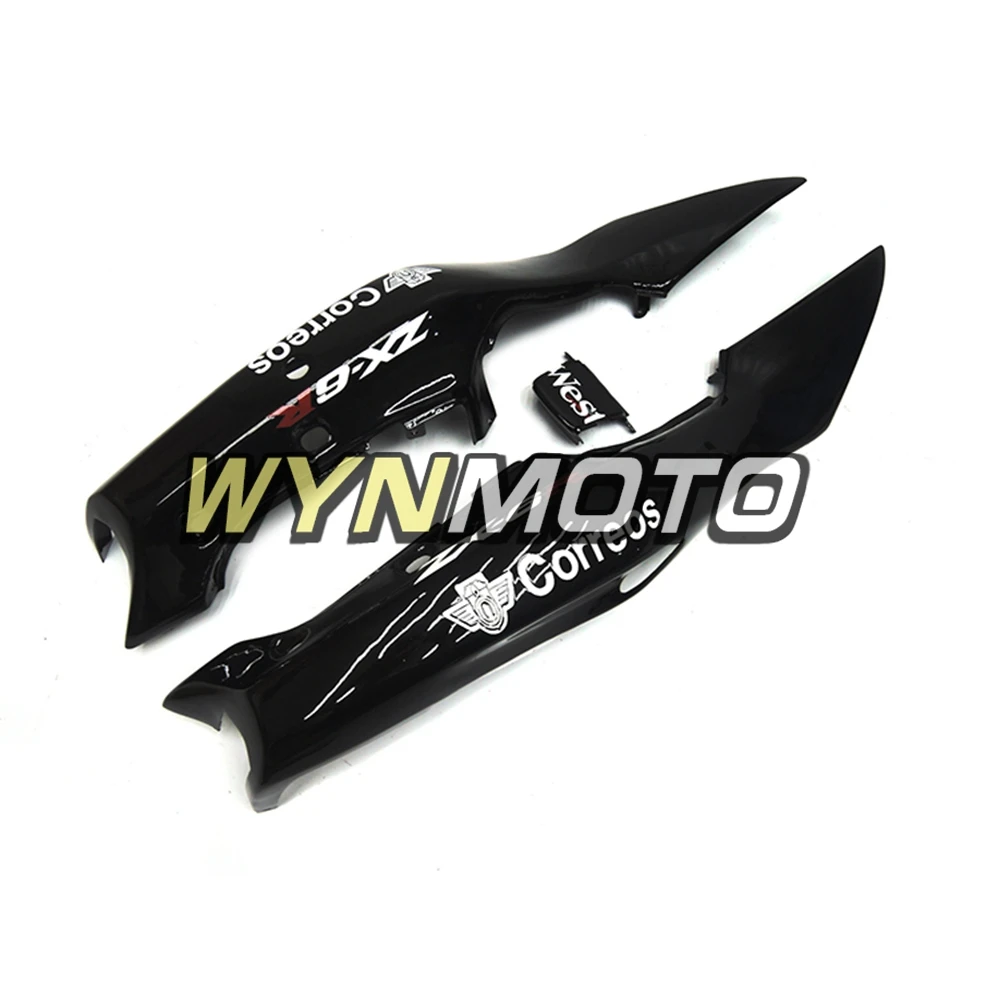 Полный обтекатели ABS для Kawasaki ZX-6R ZX6R 636 1994 1995 1997 1996 мотоцикл белый черный капоты наборы тела