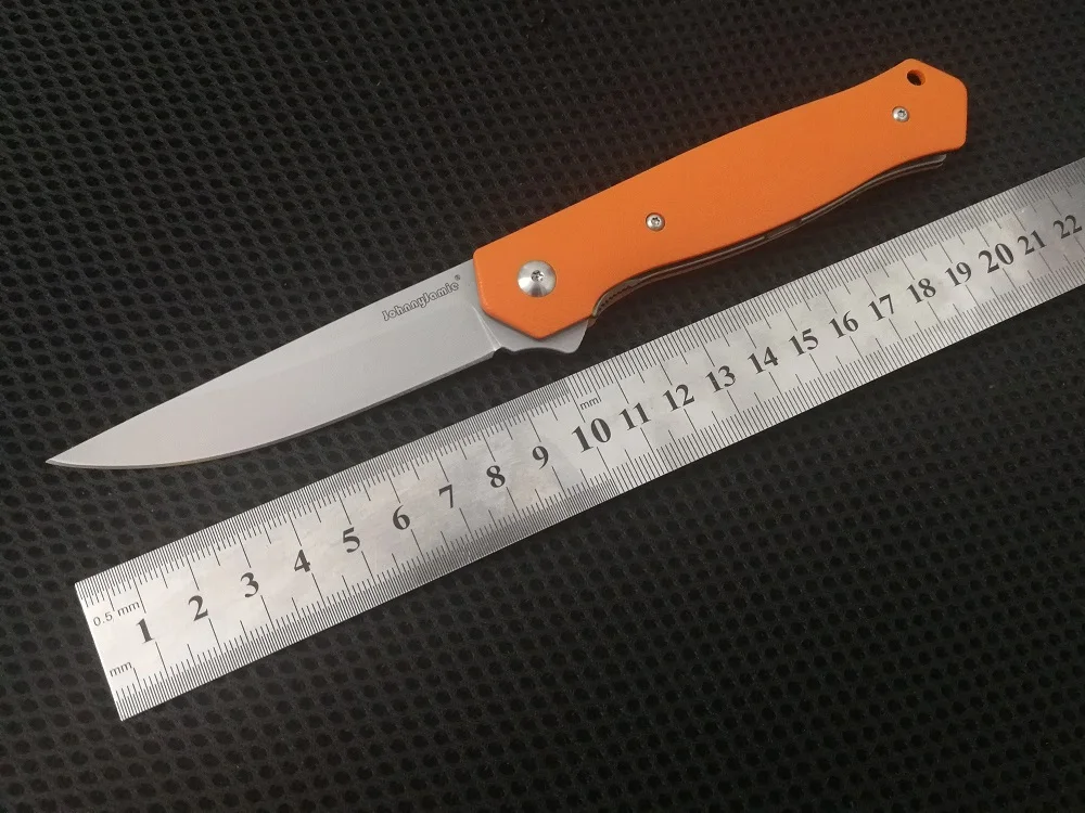 Тактические складные ножи JohnnyJamie KWAIKEN III C11GPOR 3 5 дюйма 116 г оранжевая Ручка G10 лезвие