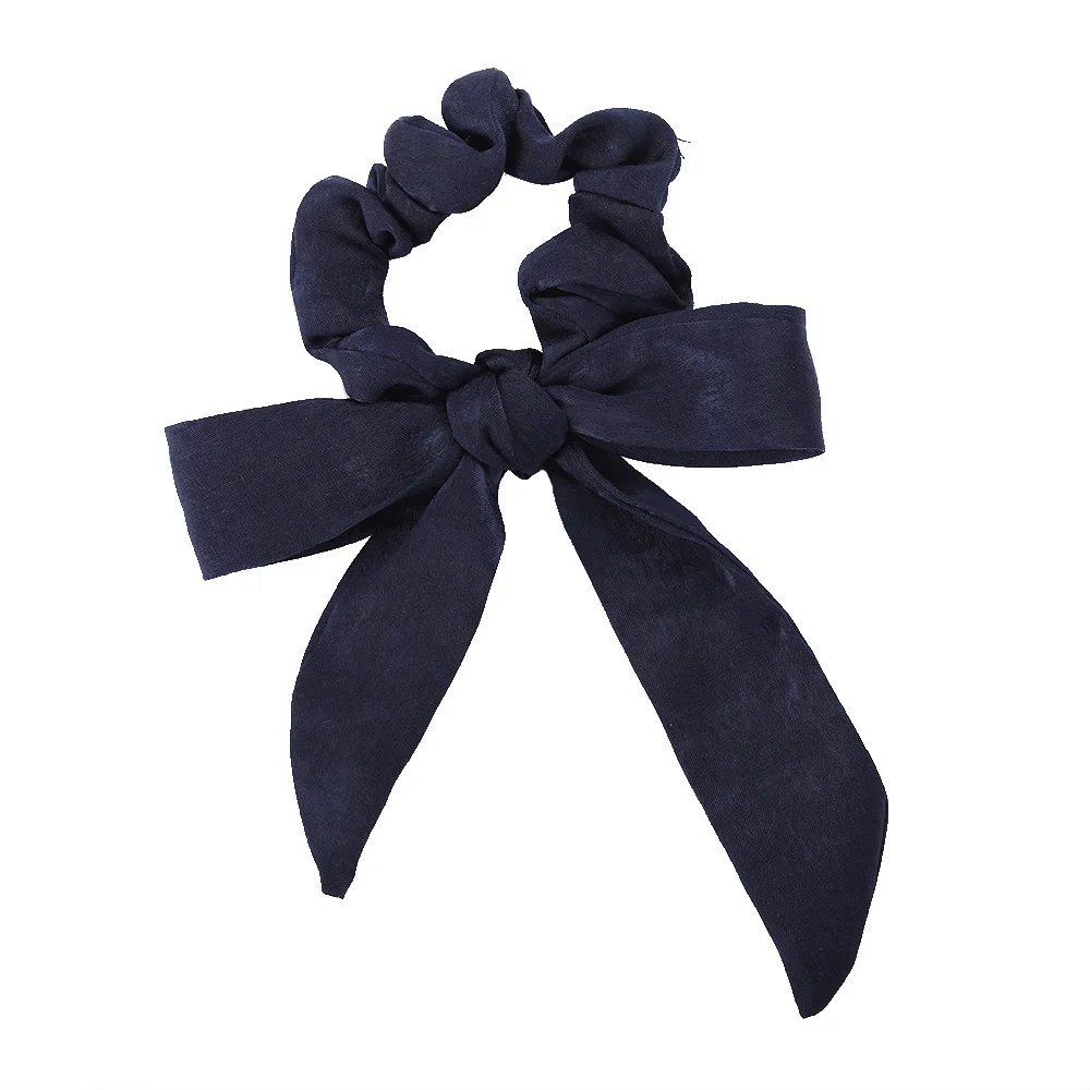 LEVAO 2019 New Fashion Elastic Scrunchie Hair Bands Solid Color Hair Rings Knotting Hair Accessories Daily Headwear Hair Ribbon LEVAO 2019 New Fashion Elastic Scrunchie Hair Bands Solid Color Hair Rings Knotting Hair Accessories Daily Headwear Hair Ribbon