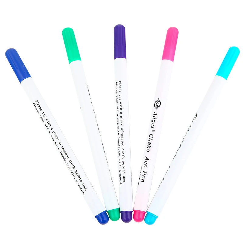 6pcs Fabric Marker Pen for Sewing Art 