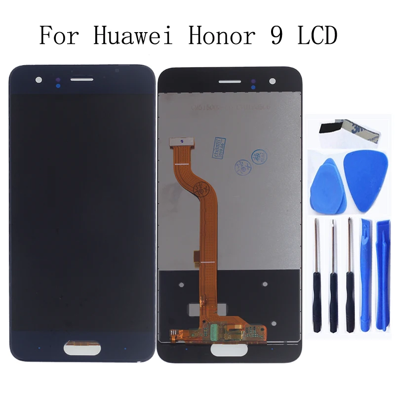 

5.15"Original LCD for Huawei Honor 9 LCD STF-L09 STF-AL00 Touch Screen Digitizer Component for Honor 9 Display Repair Kit+Tools