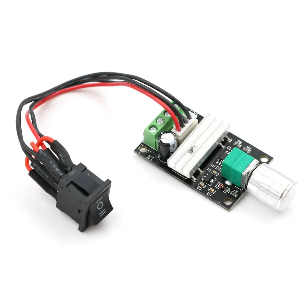 

6/12/24/28V 3A 80W DC Motor Speed Controller (PWM) Speed Adjustable Reversible Switch 1203BB dc motor driver reversing