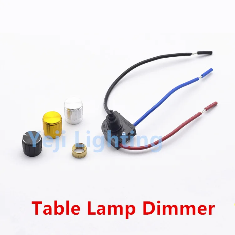 250V 3A 125V 6A Knob switch Dimmer for table lamp 3 stalls dimming