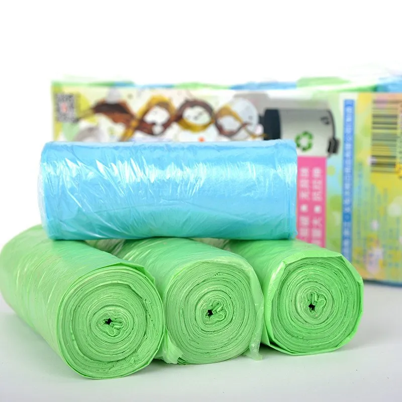 

Big Promotion Dogs Poop Carrier Biodegradable Garbage Bags Pet waste rubbish garbage bag green blue color kitchen clean bag