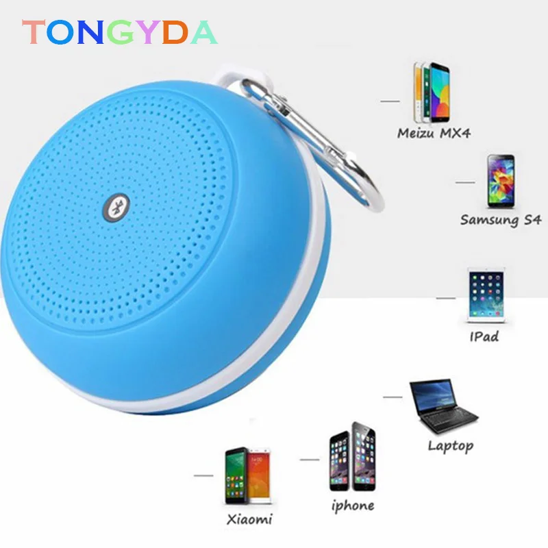 

Portable Waterproof Speake Wireless Bluetooth Outdoor Speaker Column Loudspeaker Box Mini speaker Support TF Card Aux Input