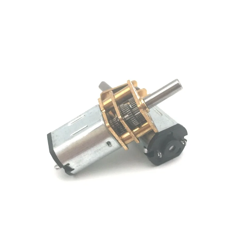 30/50/100/200/300RPM N20 Micro Speed Gear Motor DC 6V 12V Reduction Gear Motor Gear Reducer Motor for Car Robot Model