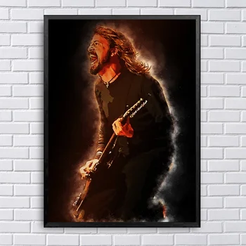 

Dave Grohl Canvas Poster Painting Print Wall Art Home Decor