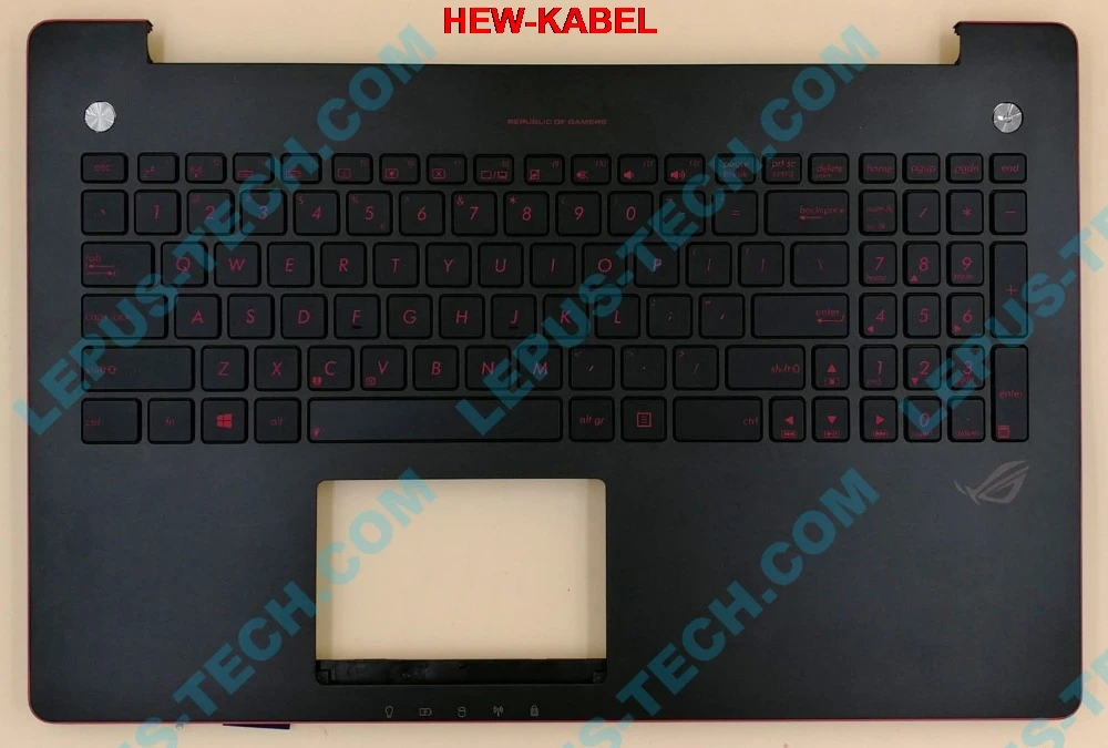 Клавиатура с подсветкой для ASUS G550 N550 90NB04L3 R31WB0 N550JV N550JK|Клавиатуры замены| |