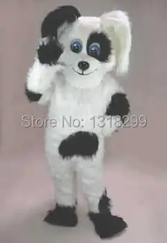 Preise Maskottchen Black & White Spot Hund Maskottchenkostüms Benutzerdefinierte Fantasiekostüm Cosplay Thema Mascotte Karneval Kostüm