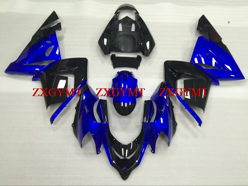 

Fairing Kits for ZX10r 2004 - 2005 Bodywork Ninja ZX 10r 2004 Blue Black Plastic Fairings for Kawasaki ZX10r 04