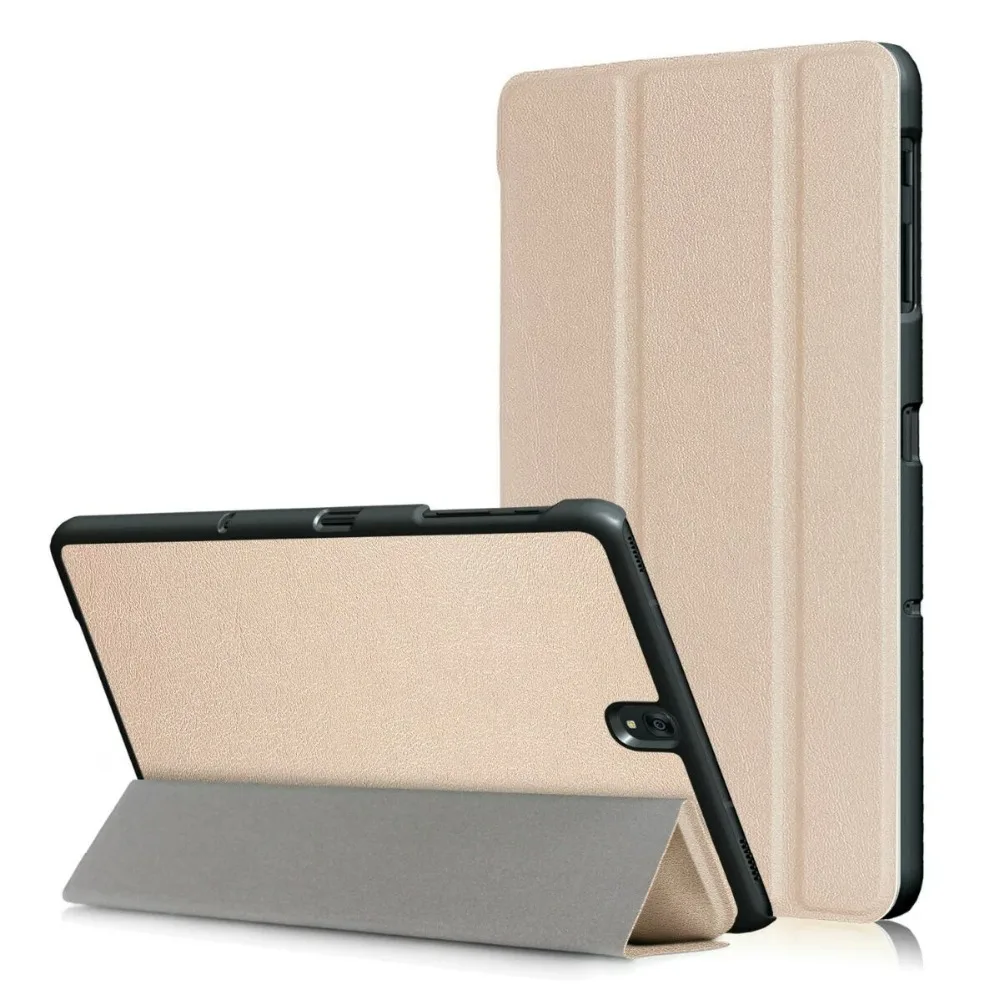DHL для Samsung Galaxy Tab S3 T820 t825 9." Новое поступление Ultra Slim карст tri-складной Стенд кожаный чехол Планшеты PC