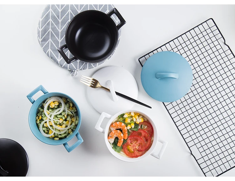 NIMITIME, посуда в скандинавском стиле, керамическая миска для супа, салат, десерт, миска, посуда