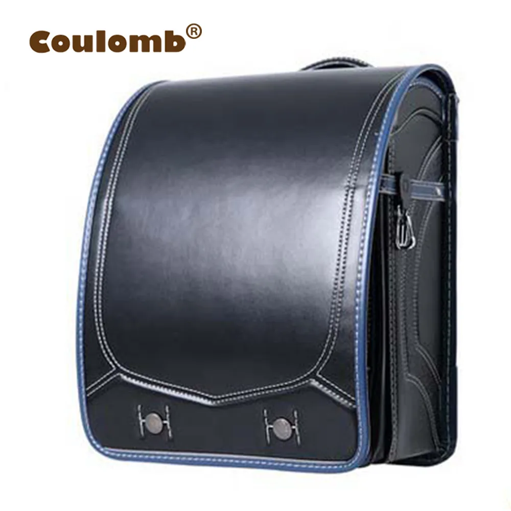 Coulomb Hard Case Children Backpack For Boys School Bag Kids Satchel Waterproof Orthopedic Randoseru Backpacks 2017 Hot Sale