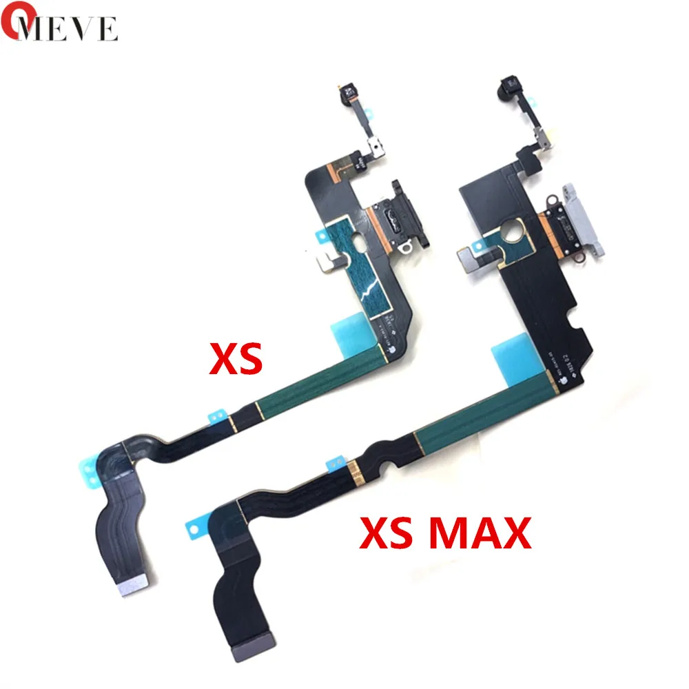 2PCS/LOT 100 Original Charging Flex Cable For iPhone XS Max XR USB