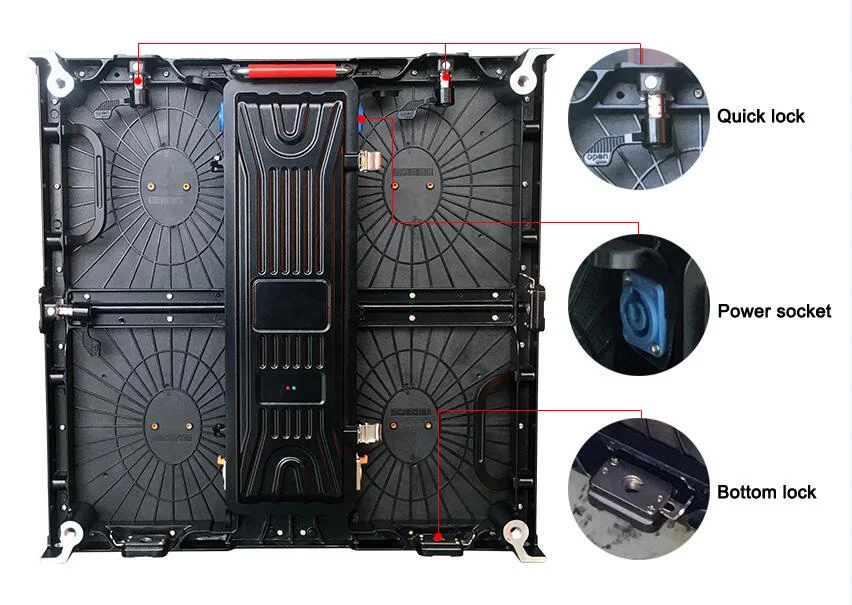 P3.91 LED display cabinet
