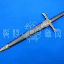 S4324 миниатюрный демонический череп винтажный антикварный меч-сабля нож с гравировкой 13,8"