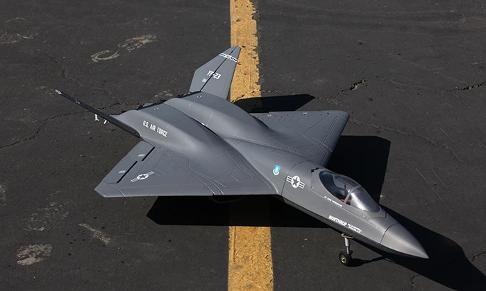 Модель LX Skyflight Hobby RC EDF Jet YF23 двойной 70 мм PNP стандарт | Игрушки и хобби