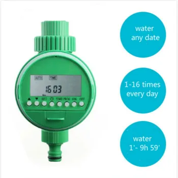 

Digital Automatic Self Watering Drip Irrigation Water Timer Sprinkler Controller Garden Tools