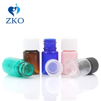 

5ml plastic screw bottle cap Free Shipping travel bottle refillable bottle