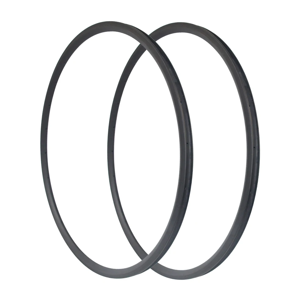 

Cyclocross Bike Rim 700C Disc Brake Road Bicycle Rim Without Brake Track 25mm Width 30/40mm Depth Carbon Fiber Rims